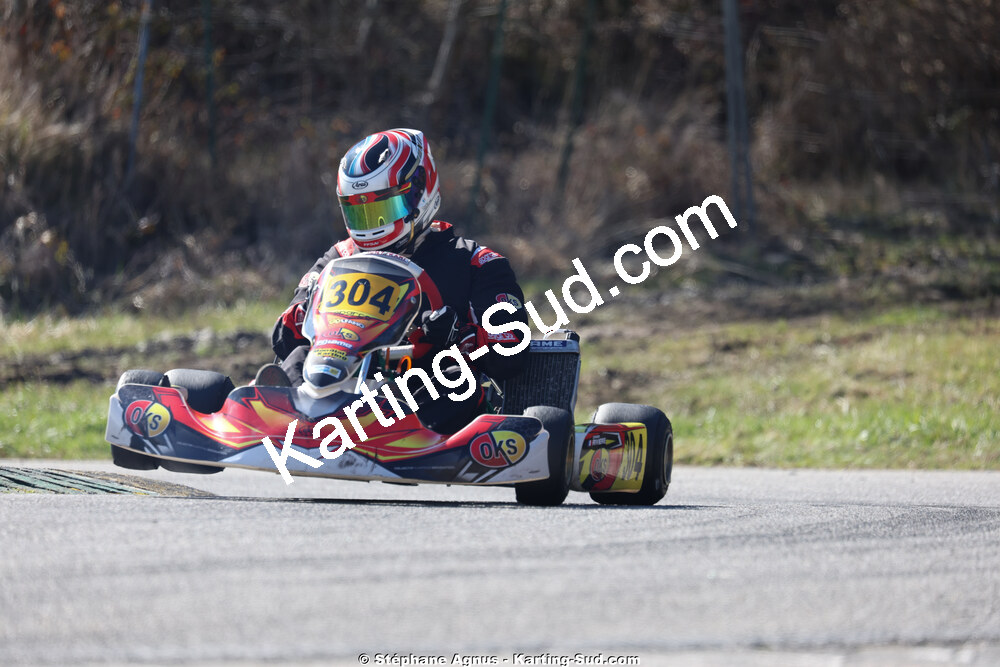 Damien RIVIERE — 28/02 & 01/03/2026 : 1ère manche du Championnat du Sud 2026 à Aigues-Vives (photos Stéphane Agnus) 2026 — karting
