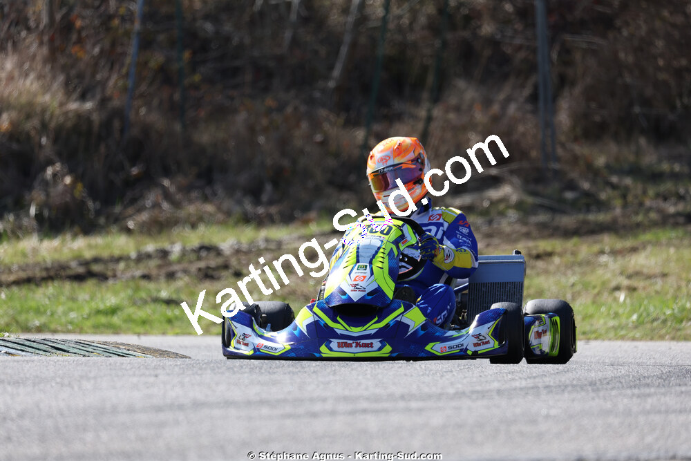 Anthony DELCUROU — 28/02 & 01/03/2026 : 1ère manche du Championnat du Sud 2026 à Aigues-Vives (photos Stéphane Agnus) 2026 — karting