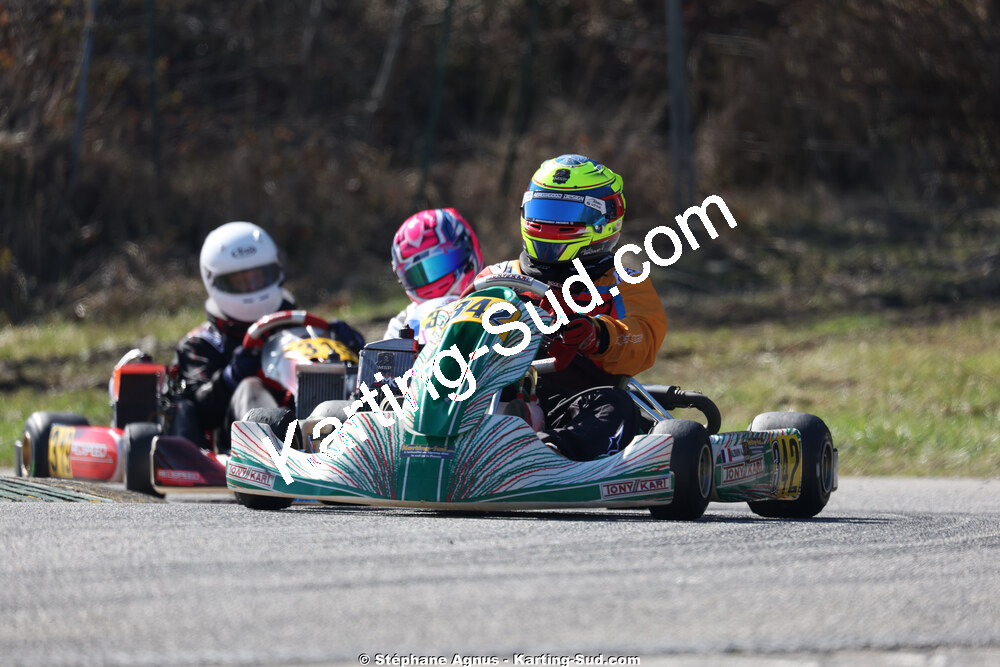 Aurélien MAZOUIN — 28/02 & 01/03/2026 : 1ère manche du Championnat du Sud 2026 à Aigues-Vives (photos Stéphane Agnus) 2026 — karting