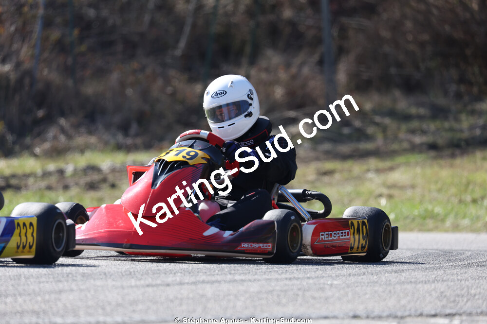 Henri OLIVAN — 28/02 & 01/03/2026 : 1ère manche du Championnat du Sud 2026 à Aigues-Vives (photos Stéphane Agnus) 2026 — karting
