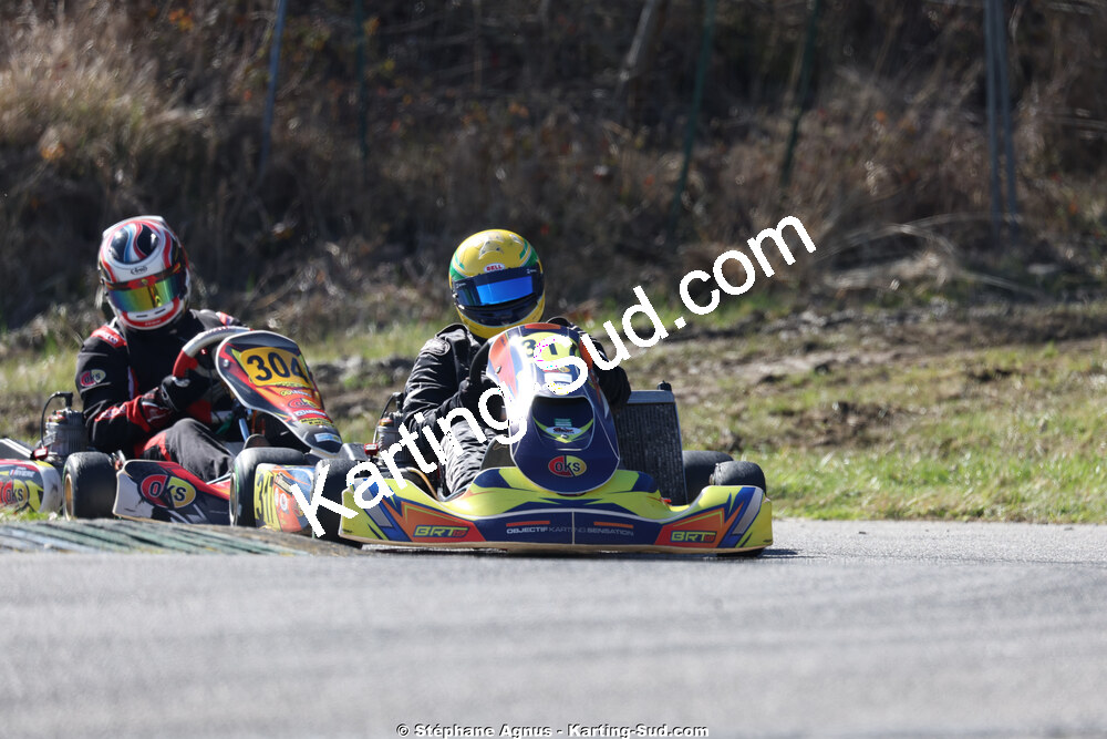 Cédric MARGUERITIN — 28/02 & 01/03/2026 : 1ère manche du Championnat du Sud 2026 à Aigues-Vives (photos Stéphane Agnus) 2026 — karting
