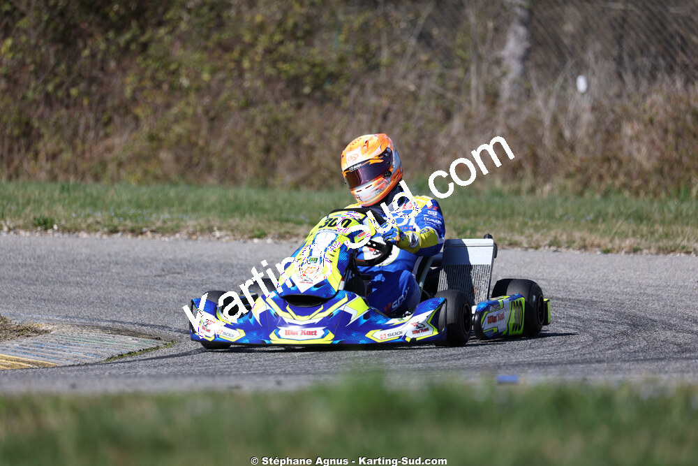Anthony DELCUROU — 28/02 & 01/03/2026 : 1ère manche du Championnat du Sud 2026 à Aigues-Vives (photos Stéphane Agnus) 2026 — karting