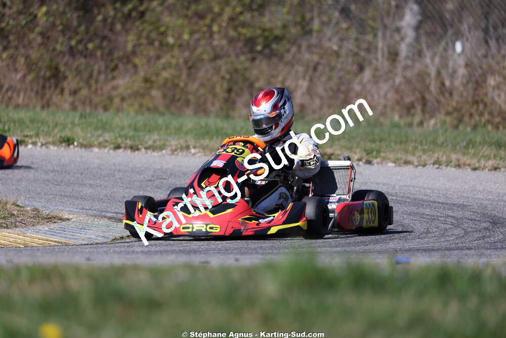 Marc LARIVE — 28/02 & 01/03/2026 : 1ère manche du Championnat du Sud 2026 à Aigues-Vives (photos Stéphane Agnus) 2026 — karting