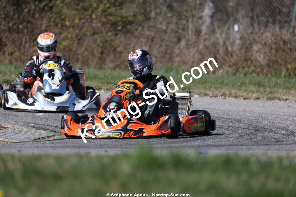 John HUGUET — 28/02 & 01/03/2026 : 1ère manche du Championnat du Sud 2026 à Aigues-Vives (photos Stéphane Agnus) 2026 — karting