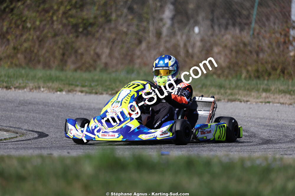 Fabien RIVALS — 28/02 & 01/03/2026 : 1ère manche du Championnat du Sud 2026 à Aigues-Vives (photos Stéphane Agnus) 2026 — karting