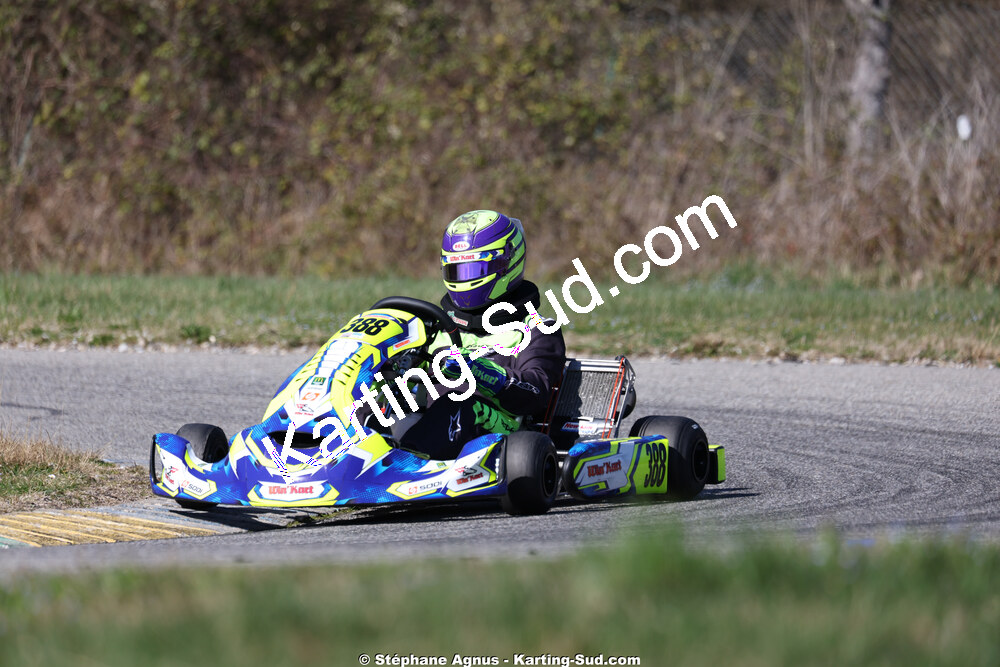 Jérôme ROCA — 28/02 & 01/03/2026 : 1ère manche du Championnat du Sud 2026 à Aigues-Vives (photos Stéphane Agnus) 2026 — karting