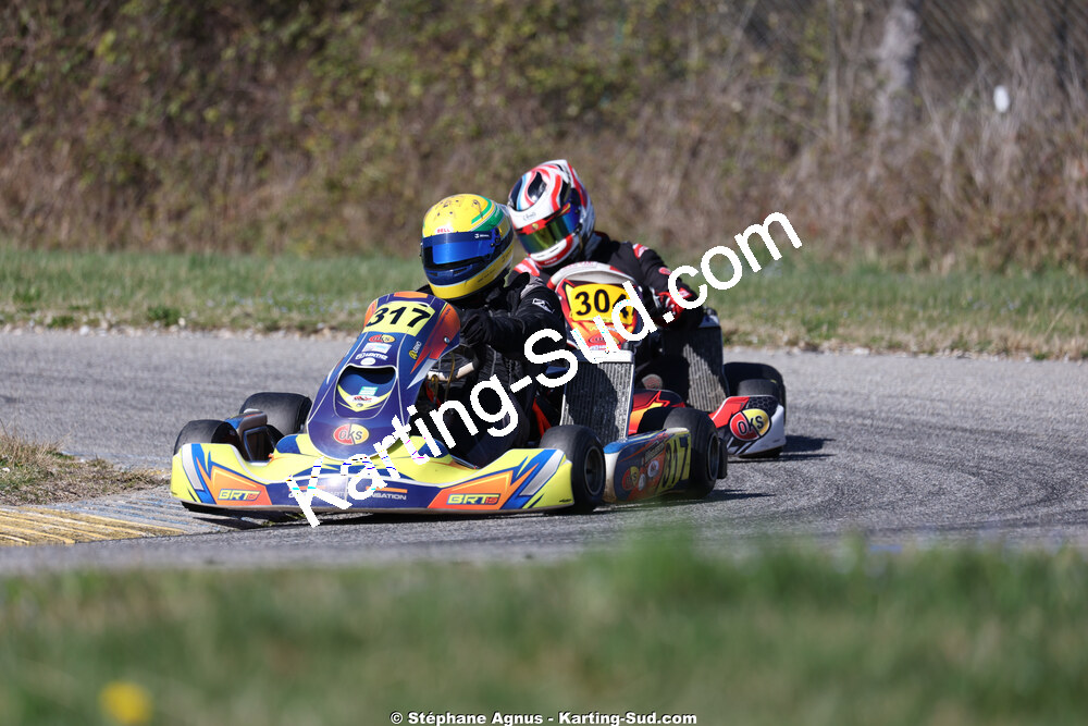Cédric MARGUERITIN — 28/02 & 01/03/2026 : 1ère manche du Championnat du Sud 2026 à Aigues-Vives (photos Stéphane Agnus) 2026 — karting