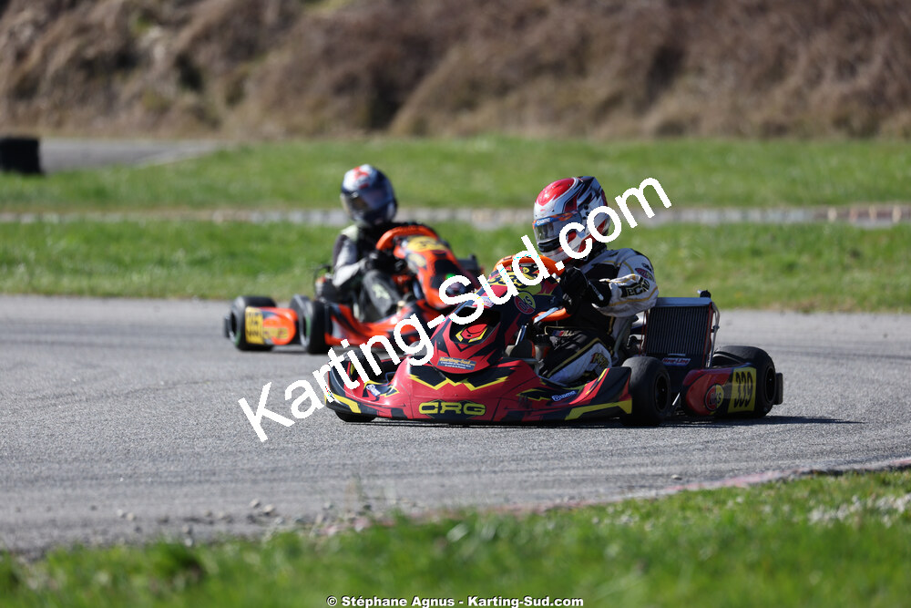Marc LARIVE — 28/02 & 01/03/2026 : 1ère manche du Championnat du Sud 2026 à Aigues-Vives (photos Stéphane Agnus) 2026 — karting