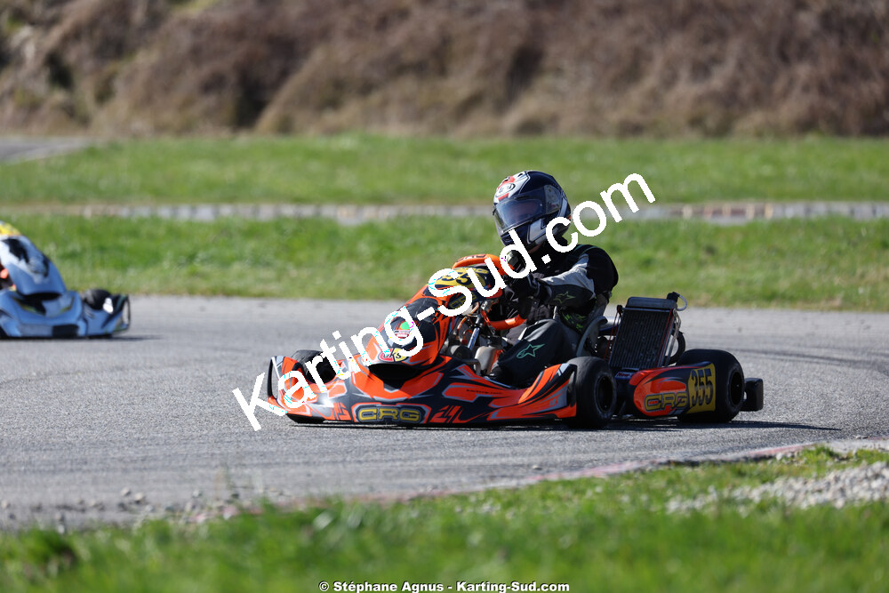 John HUGUET — 28/02 & 01/03/2026 : 1ère manche du Championnat du Sud 2026 à Aigues-Vives (photos Stéphane Agnus) 2026 — karting
