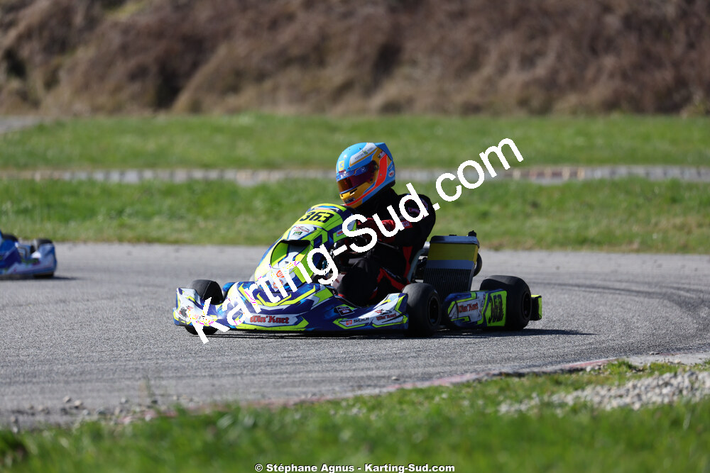 Samy GHARBI — 28/02 & 01/03/2026 : 1ère manche du Championnat du Sud 2026 à Aigues-Vives (photos Stéphane Agnus) 2026 — karting