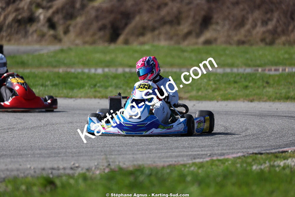 Fabien VAYSSE — 28/02 & 01/03/2026 : 1ère manche du Championnat du Sud 2026 à Aigues-Vives (photos Stéphane Agnus) 2026 — karting