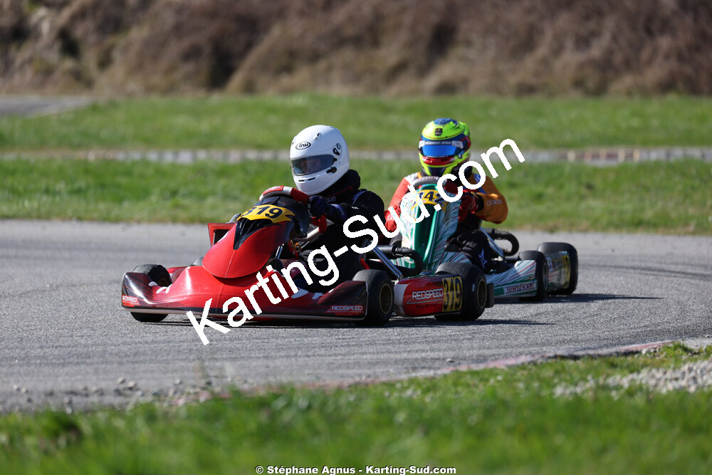 Henri OLIVAN — 28/02 & 01/03/2026 : 1ère manche du Championnat du Sud 2026 à Aigues-Vives (photos Stéphane Agnus) 2026 — karting