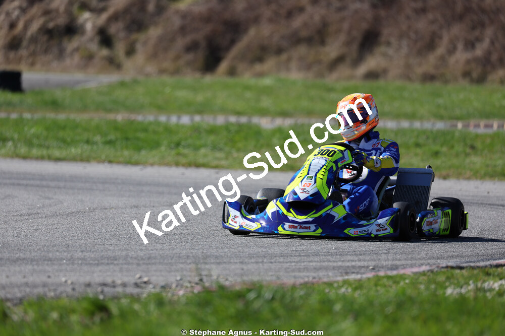 Anthony DELCUROU — 28/02 & 01/03/2026 : 1ère manche du Championnat du Sud 2026 à Aigues-Vives (photos Stéphane Agnus) 2026 — karting