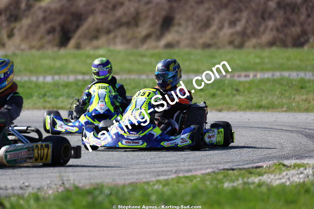 Sébastien ANDRES — 28/02 & 01/03/2026 : 1ère manche du Championnat du Sud 2026 à Aigues-Vives (photos Stéphane Agnus) 2026 — karting