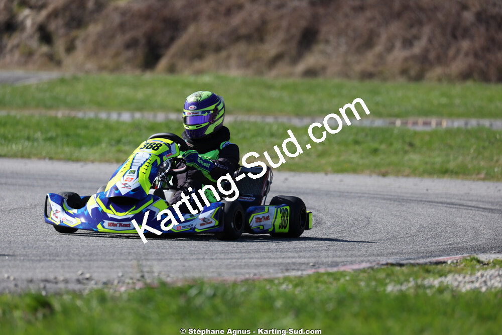 Jérôme ROCA — 28/02 & 01/03/2026 : 1ère manche du Championnat du Sud 2026 à Aigues-Vives (photos Stéphane Agnus) 2026 — karting