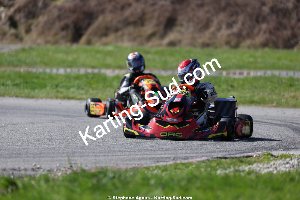 Marc LARIVE — 28/02 & 01/03/2026 : 1ère manche du Championnat du Sud 2026 à Aigues-Vives (photos Stéphane Agnus) 2026 — karting