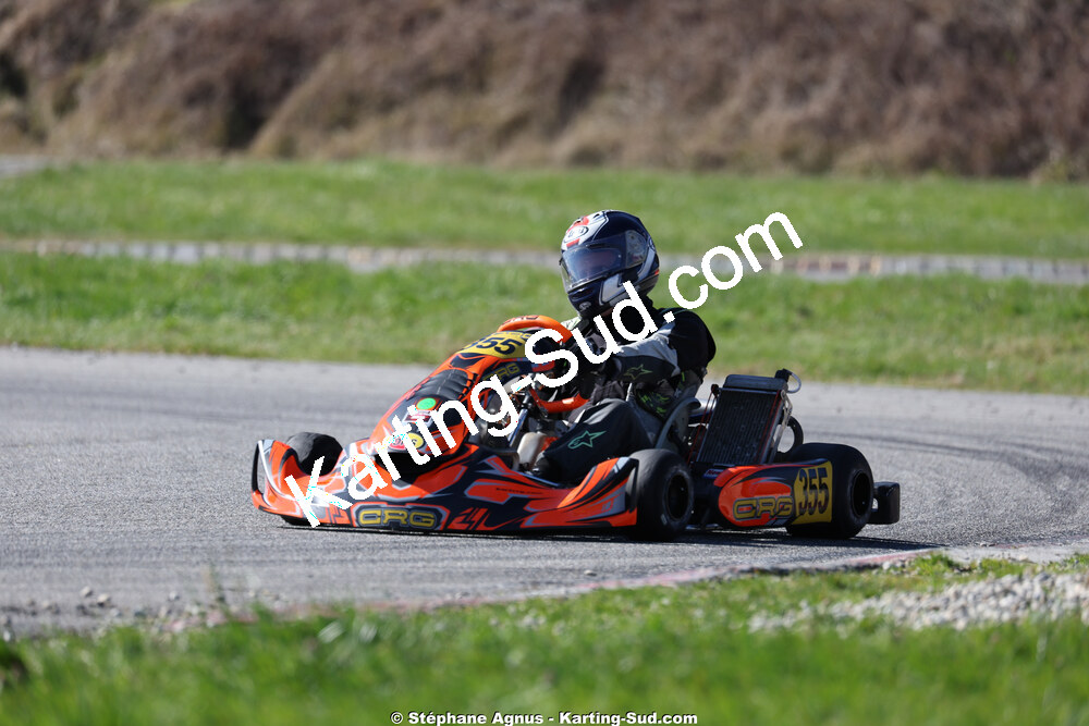 John HUGUET — 28/02 & 01/03/2026 : 1ère manche du Championnat du Sud 2026 à Aigues-Vives (photos Stéphane Agnus) 2026 — karting