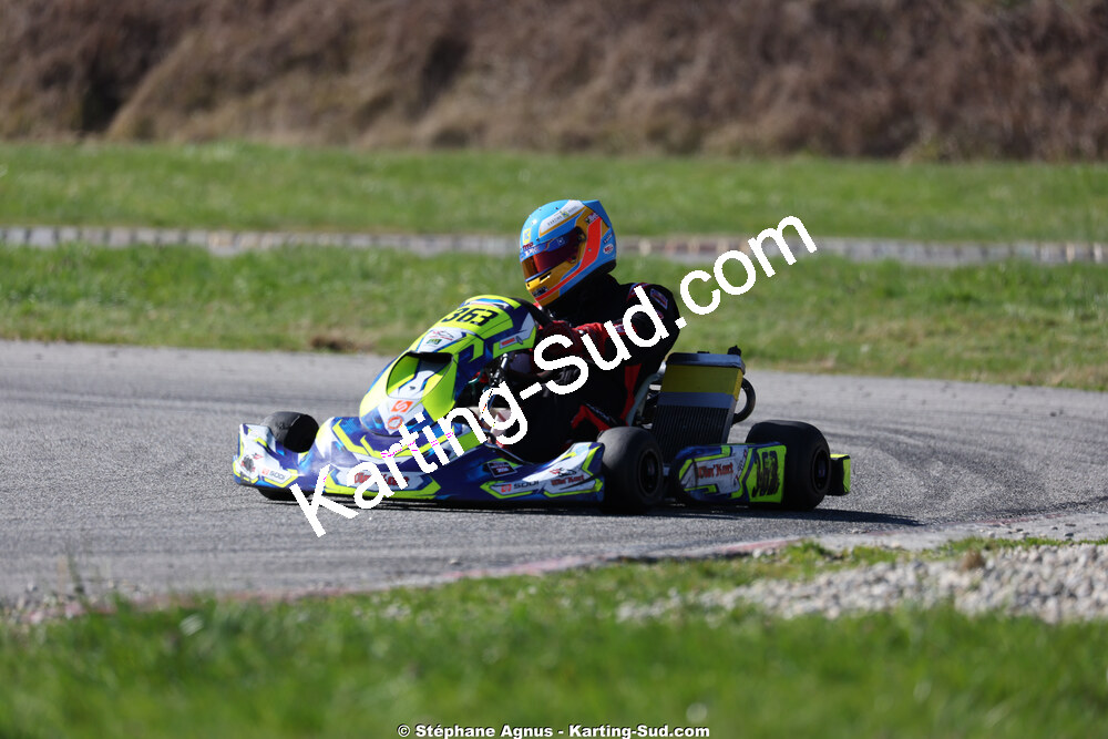 Samy GHARBI — 28/02 & 01/03/2026 : 1ère manche du Championnat du Sud 2026 à Aigues-Vives (photos Stéphane Agnus) 2026 — karting