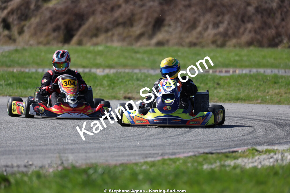 Cédric MARGUERITIN — 28/02 & 01/03/2026 : 1ère manche du Championnat du Sud 2026 à Aigues-Vives (photos Stéphane Agnus) 2026 — karting