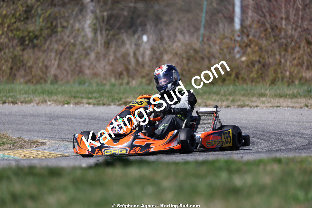 John HUGUET — 28/02 & 01/03/2026 : 1ère manche du Championnat du Sud 2026 à Aigues-Vives (photos Stéphane Agnus) 2026 — karting