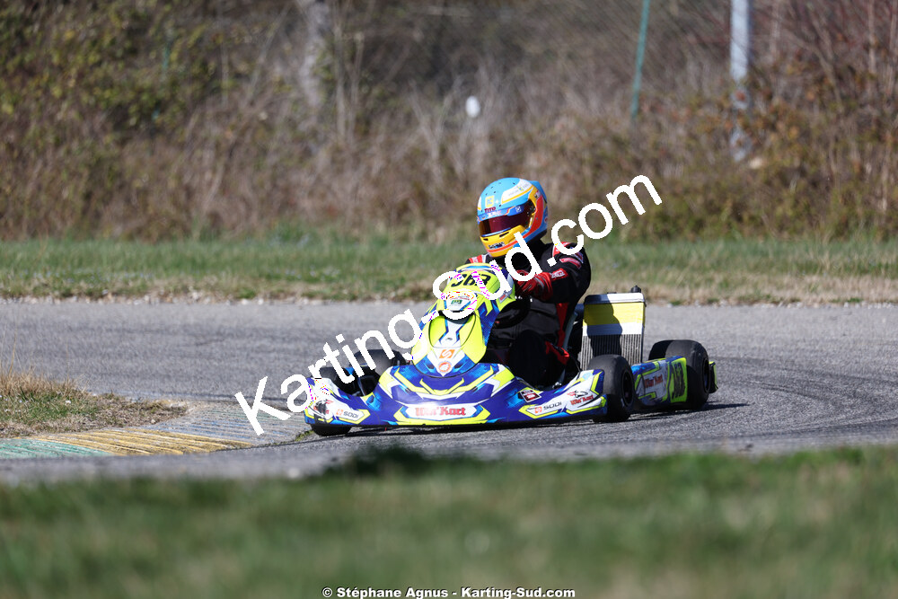 Samy GHARBI — 28/02 & 01/03/2026 : 1ère manche du Championnat du Sud 2026 à Aigues-Vives (photos Stéphane Agnus) 2026 — karting