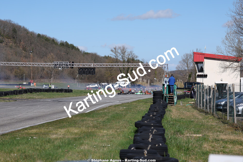 KA100 — 28/02 & 01/03/2026 : 1ère manche du Championnat du Sud 2026 à Aigues-Vives (photos Stéphane Agnus) 2026 — karting