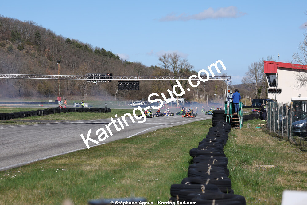 KA100 — 28/02 & 01/03/2026 : 1ère manche du Championnat du Sud 2026 à Aigues-Vives (photos Stéphane Agnus) 2026 — karting