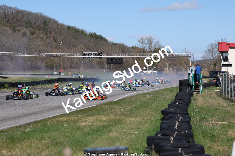 KA100 — 28/02 & 01/03/2026 : 1ère manche du Championnat du Sud 2026 à Aigues-Vives (photos Stéphane Agnus) 2026 — karting