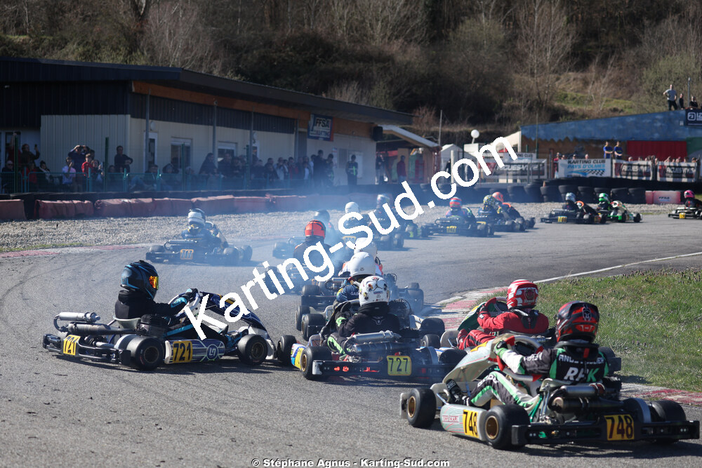 KA100 — 28/02 & 01/03/2026 : 1ère manche du Championnat du Sud 2026 à Aigues-Vives (photos Stéphane Agnus) 2026 — karting