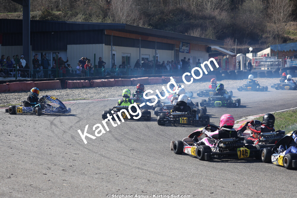 KA100 — 28/02 & 01/03/2026 : 1ère manche du Championnat du Sud 2026 à Aigues-Vives (photos Stéphane Agnus) 2026 — karting