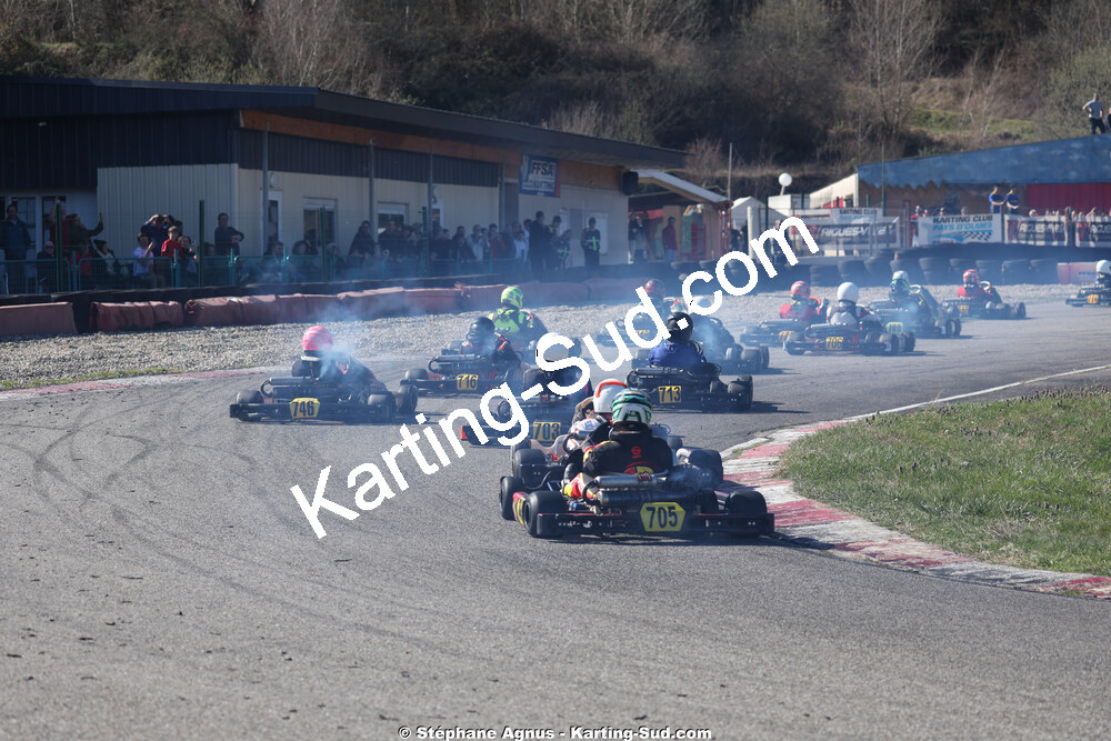 KA100 — 28/02 & 01/03/2026 : 1ère manche du Championnat du Sud 2026 à Aigues-Vives (photos Stéphane Agnus) 2026 — karting