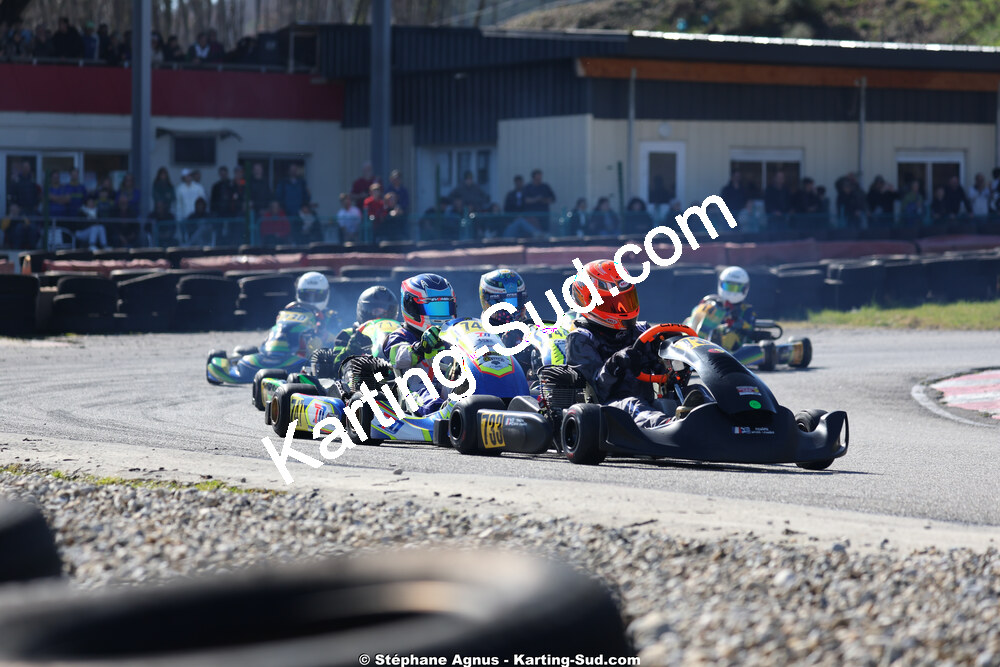 KA100 — 28/02 & 01/03/2026 : 1ère manche du Championnat du Sud 2026 à Aigues-Vives (photos Stéphane Agnus) 2026 — karting