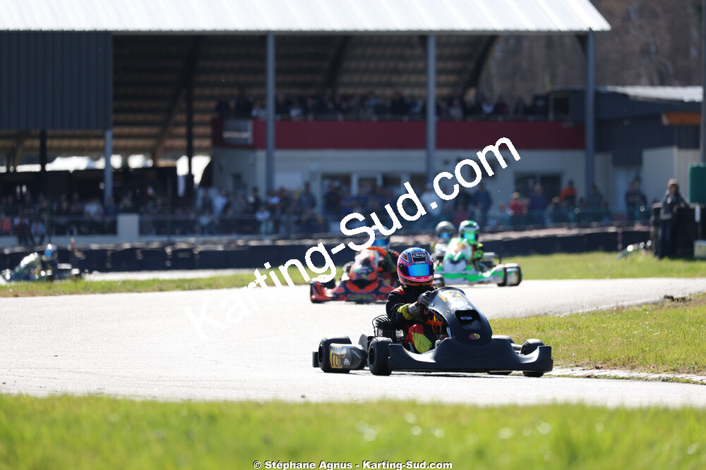 KA100 — 28/02 & 01/03/2026 : 1ère manche du Championnat du Sud 2026 à Aigues-Vives (photos Stéphane Agnus) 2026 — karting