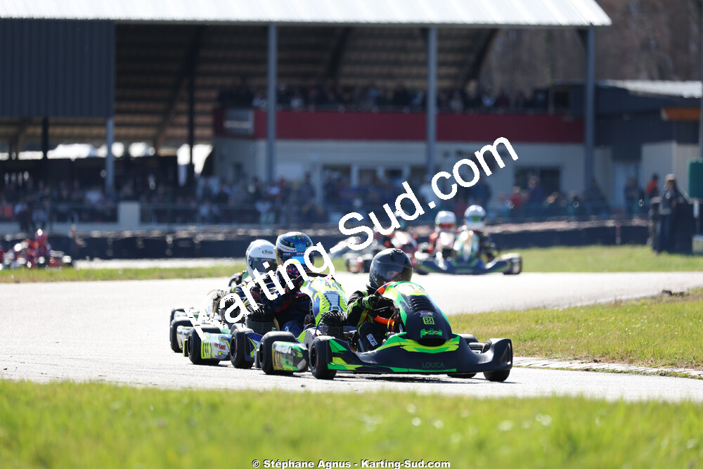 Louca BOUSQUIERES — 28/02 & 01/03/2026 : 1ère manche du Championnat du Sud 2026 à Aigues-Vives (photos Stéphane Agnus) 2026 — karting