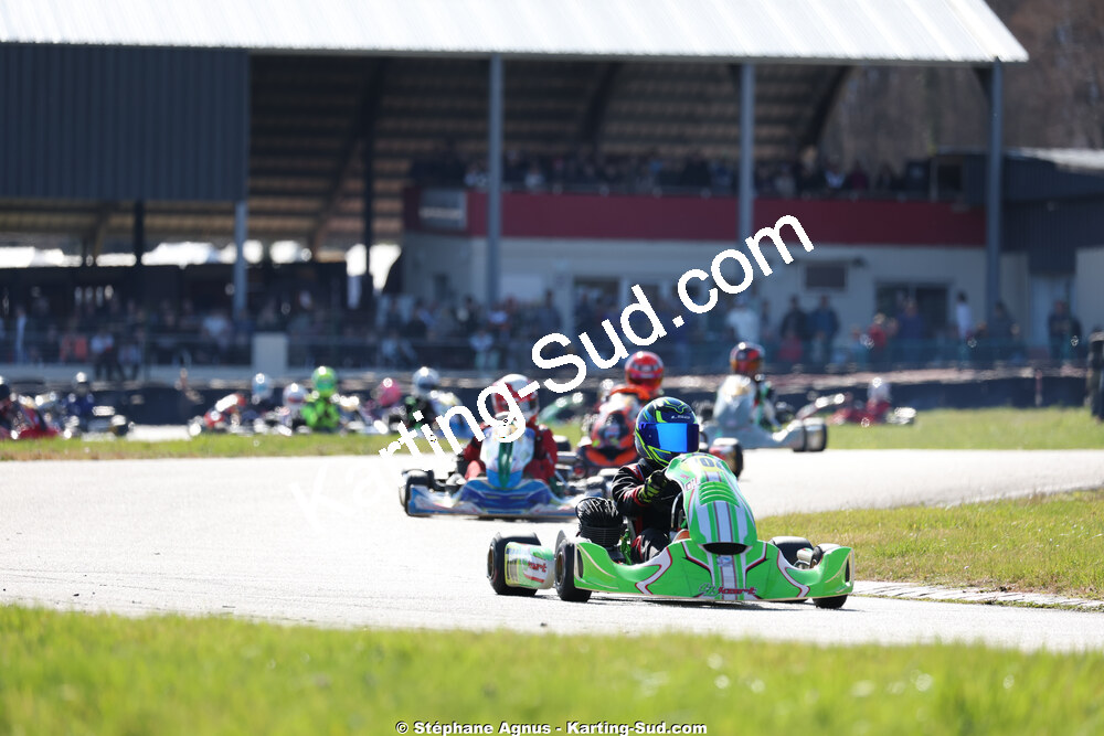KA100 — 28/02 & 01/03/2026 : 1ère manche du Championnat du Sud 2026 à Aigues-Vives (photos Stéphane Agnus) 2026 — karting