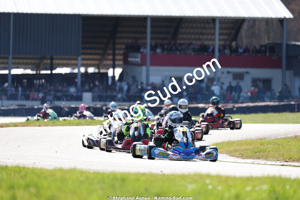 KA100 — 28/02 & 01/03/2026 : 1ère manche du Championnat du Sud 2026 à Aigues-Vives (photos Stéphane Agnus) 2026 — karting