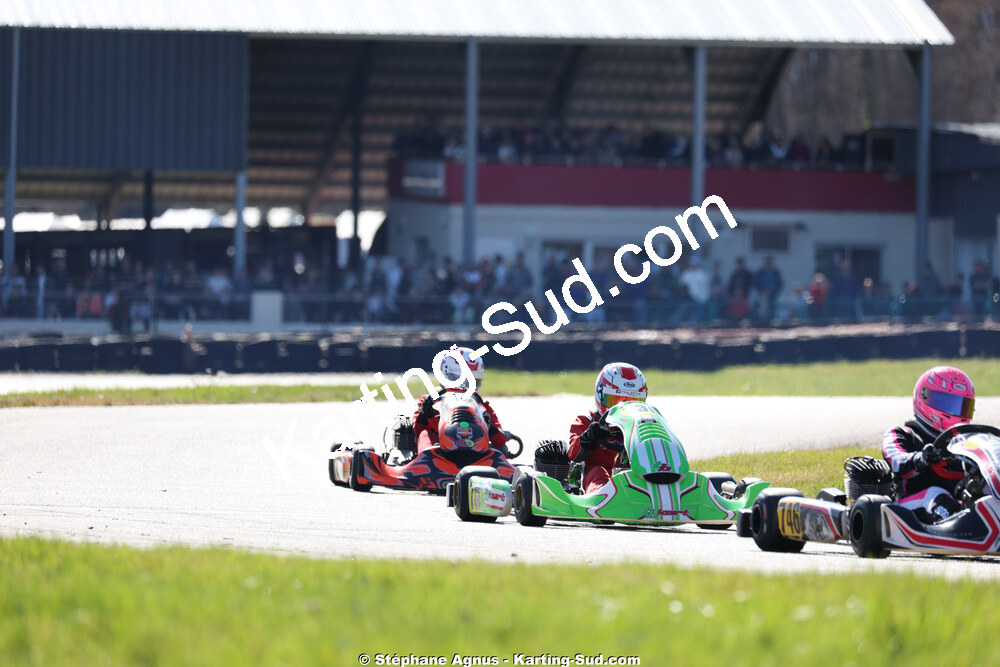 KA100 — 28/02 & 01/03/2026 : 1ère manche du Championnat du Sud 2026 à Aigues-Vives (photos Stéphane Agnus) 2026 — karting