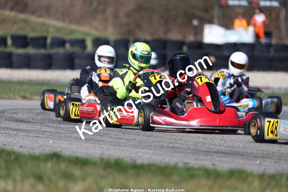 KA100 — 28/02 & 01/03/2026 : 1ère manche du Championnat du Sud 2026 à Aigues-Vives (photos Stéphane Agnus) 2026 — karting