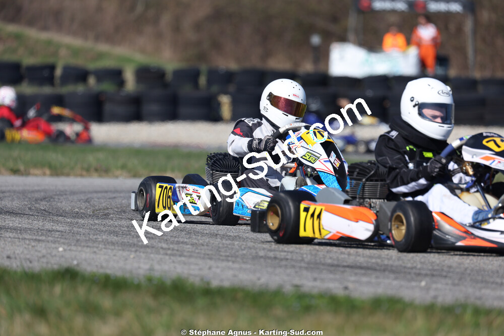 KA100 — 28/02 & 01/03/2026 : 1ère manche du Championnat du Sud 2026 à Aigues-Vives (photos Stéphane Agnus) 2026 — karting