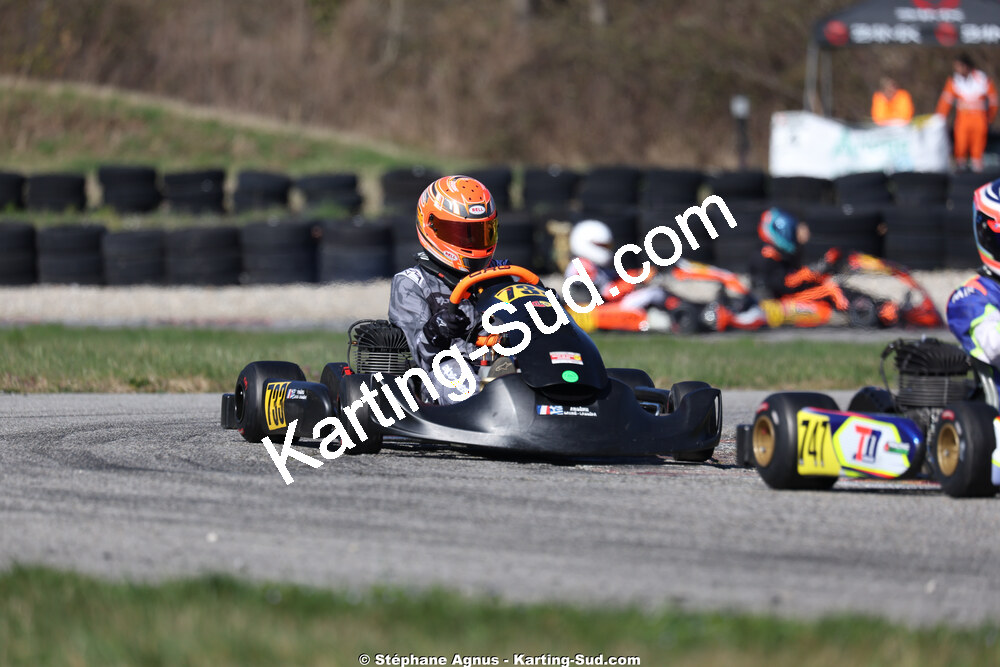 KA100 — 28/02 & 01/03/2026 : 1ère manche du Championnat du Sud 2026 à Aigues-Vives (photos Stéphane Agnus) 2026 — karting