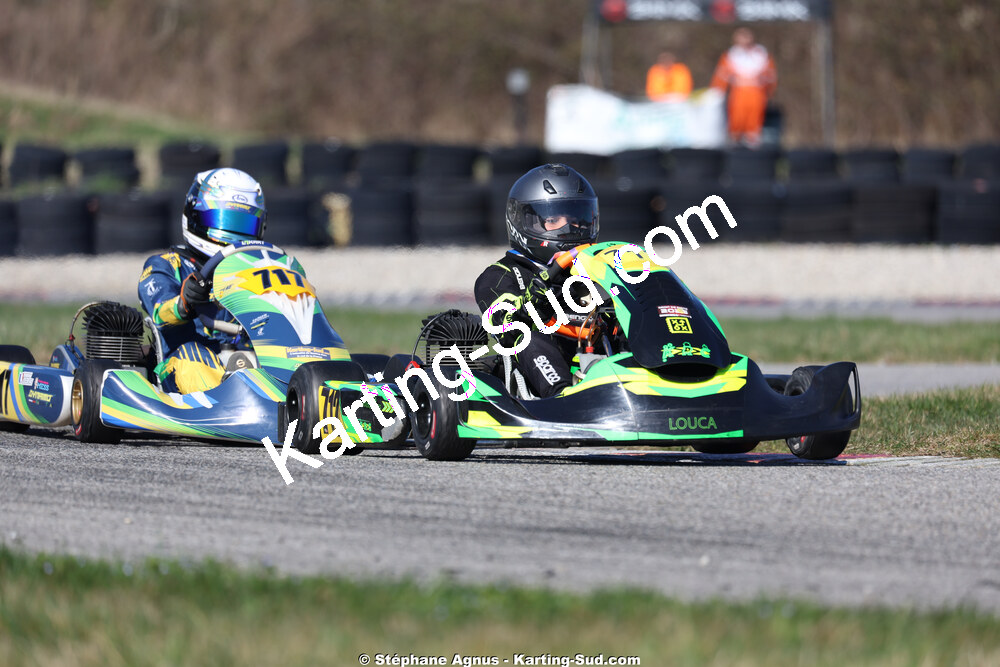Louca BOUSQUIERES — 28/02 & 01/03/2026 : 1ère manche du Championnat du Sud 2026 à Aigues-Vives (photos Stéphane Agnus) 2026 — karting