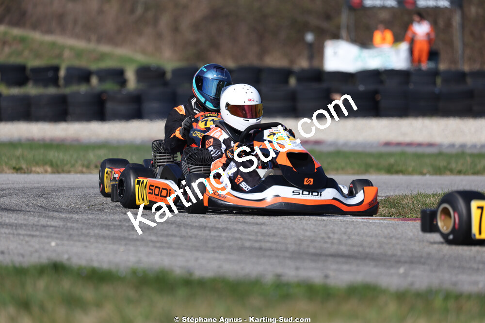 KA100 — 28/02 & 01/03/2026 : 1ère manche du Championnat du Sud 2026 à Aigues-Vives (photos Stéphane Agnus) 2026 — karting