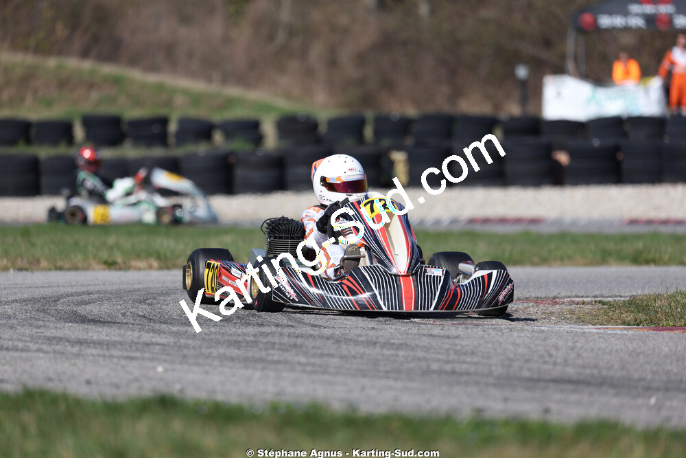 Tom CASTANIER — 28/02 & 01/03/2026 : 1ère manche du Championnat du Sud 2026 à Aigues-Vives (photos Stéphane Agnus) 2026 — karting