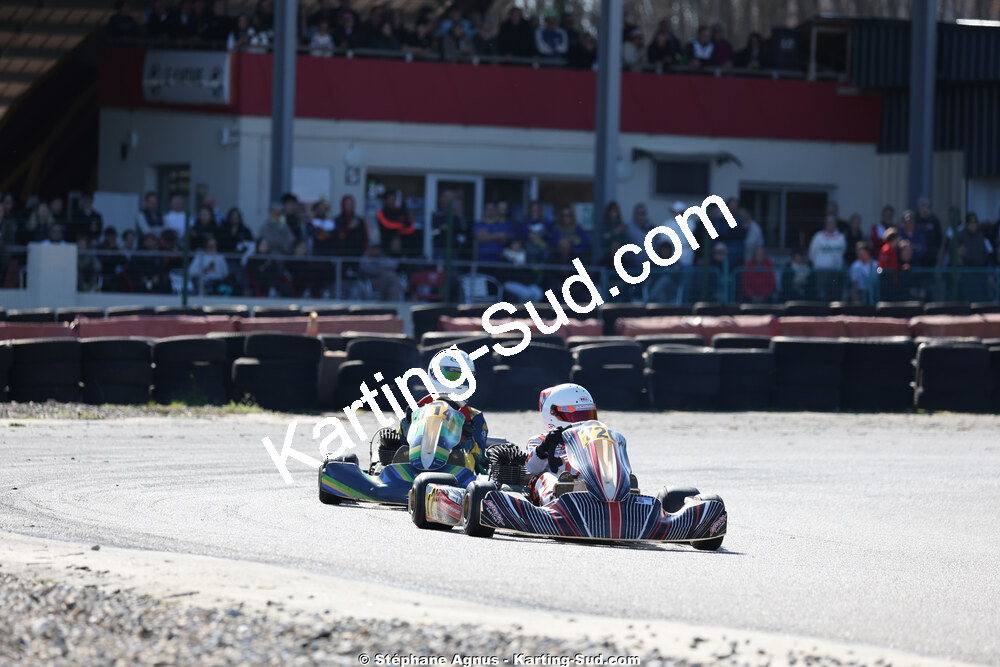 Tom CASTANIER — 28/02 & 01/03/2026 : 1ère manche du Championnat du Sud 2026 à Aigues-Vives (photos Stéphane Agnus) 2026 — karting