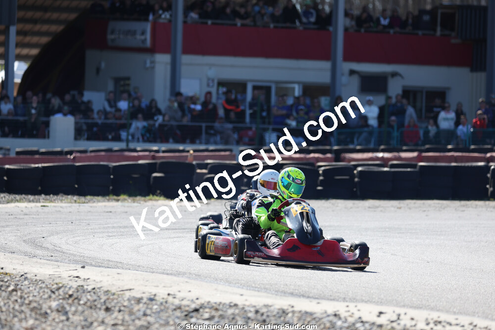 KA100 — 28/02 & 01/03/2026 : 1ère manche du Championnat du Sud 2026 à Aigues-Vives (photos Stéphane Agnus) 2026 — karting