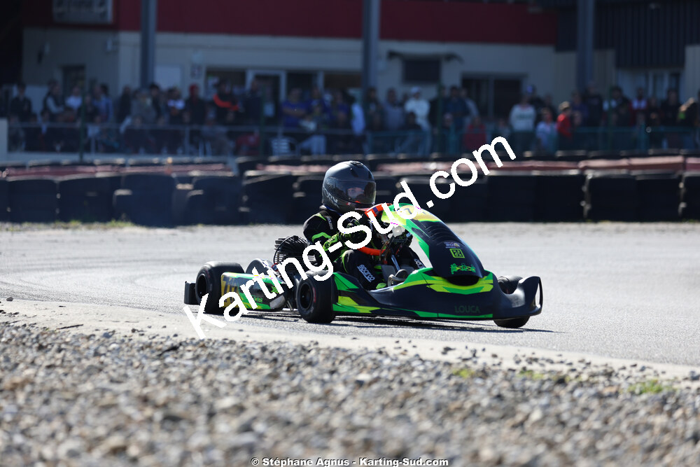 Louca BOUSQUIERES — 28/02 & 01/03/2026 : 1ère manche du Championnat du Sud 2026 à Aigues-Vives (photos Stéphane Agnus) 2026 — karting