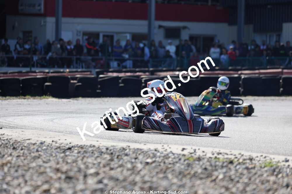 Tom CASTANIER — 28/02 & 01/03/2026 : 1ère manche du Championnat du Sud 2026 à Aigues-Vives (photos Stéphane Agnus) 2026 — karting