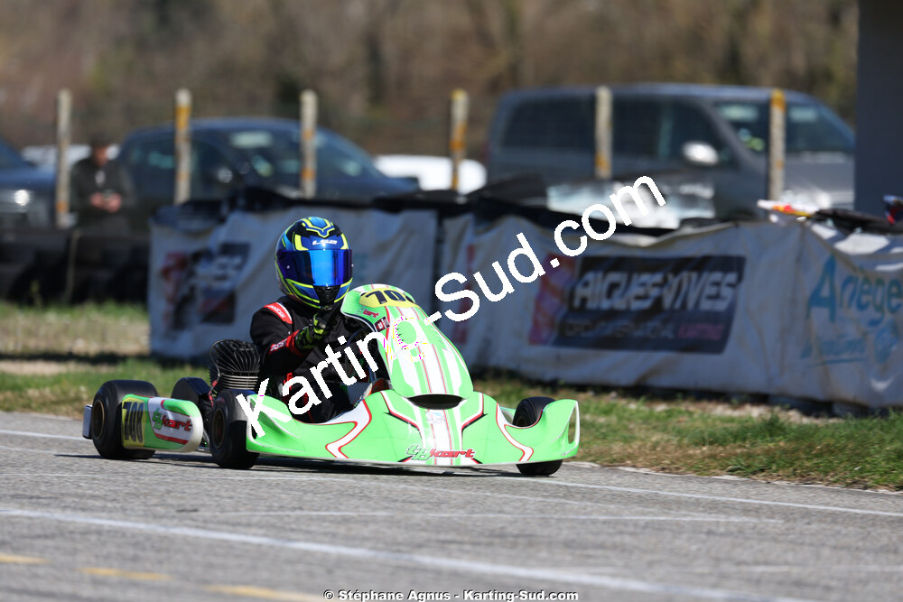 KA100 — 28/02 & 01/03/2026 : 1ère manche du Championnat du Sud 2026 à Aigues-Vives (photos Stéphane Agnus) 2026 — karting