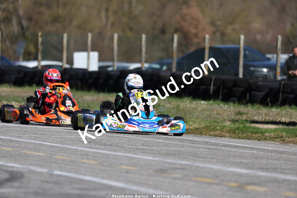 KA100 — 28/02 & 01/03/2026 : 1ère manche du Championnat du Sud 2026 à Aigues-Vives (photos Stéphane Agnus) 2026 — karting
