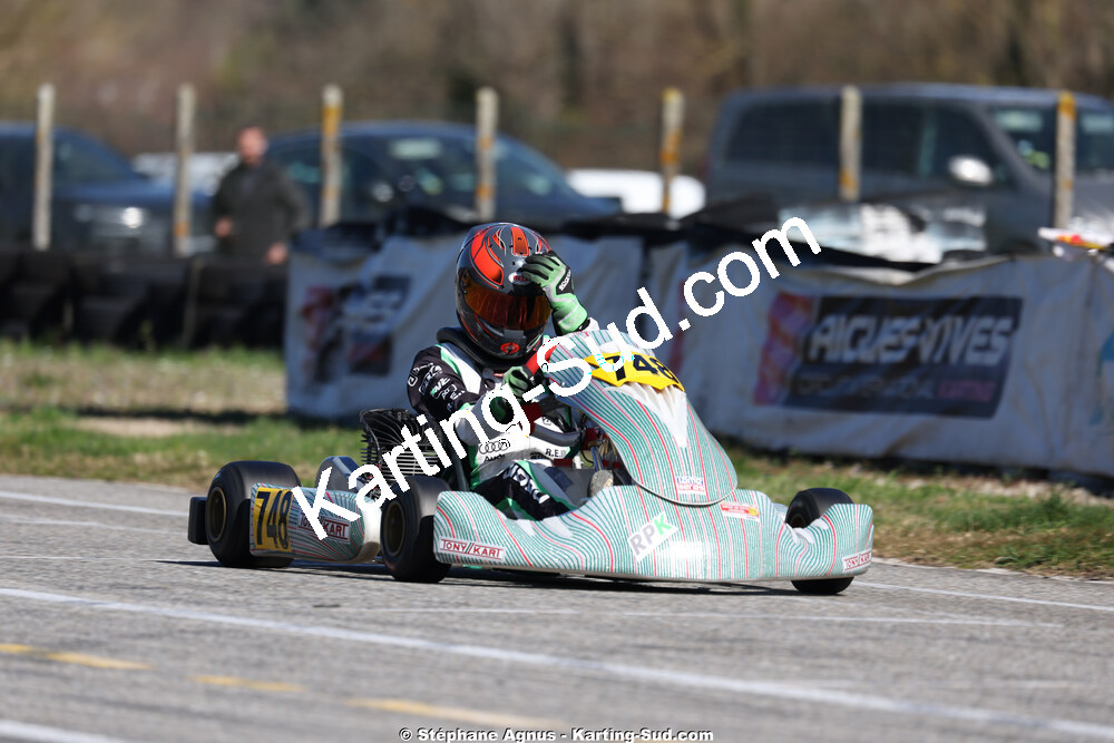 KA100 — 28/02 & 01/03/2026 : 1ère manche du Championnat du Sud 2026 à Aigues-Vives (photos Stéphane Agnus) 2026 — karting